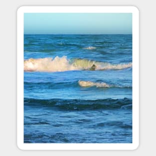 Summer ocean waves Sticker